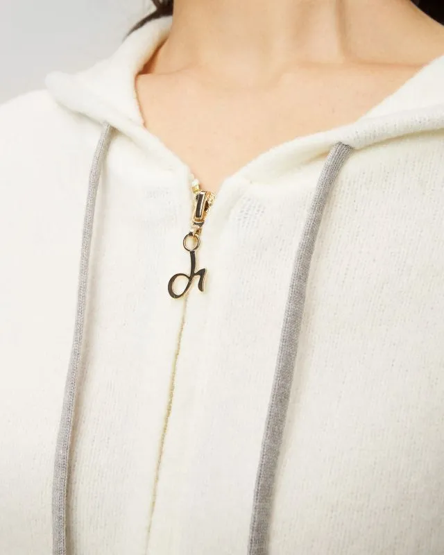 Maglione con chiusura da donna con lana Deha