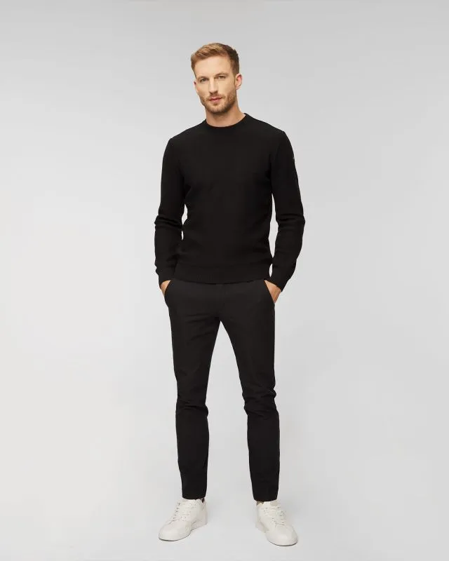 Maglione di lana da uomo Paul&Shark Nero