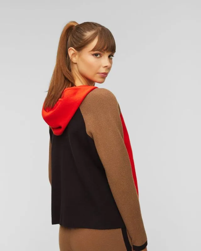 Maglione in viscosa con chiusura da donna Deha