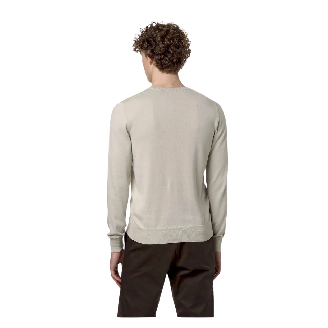 Maglione Uomo K-Way Sebastien Cotton PS Beige