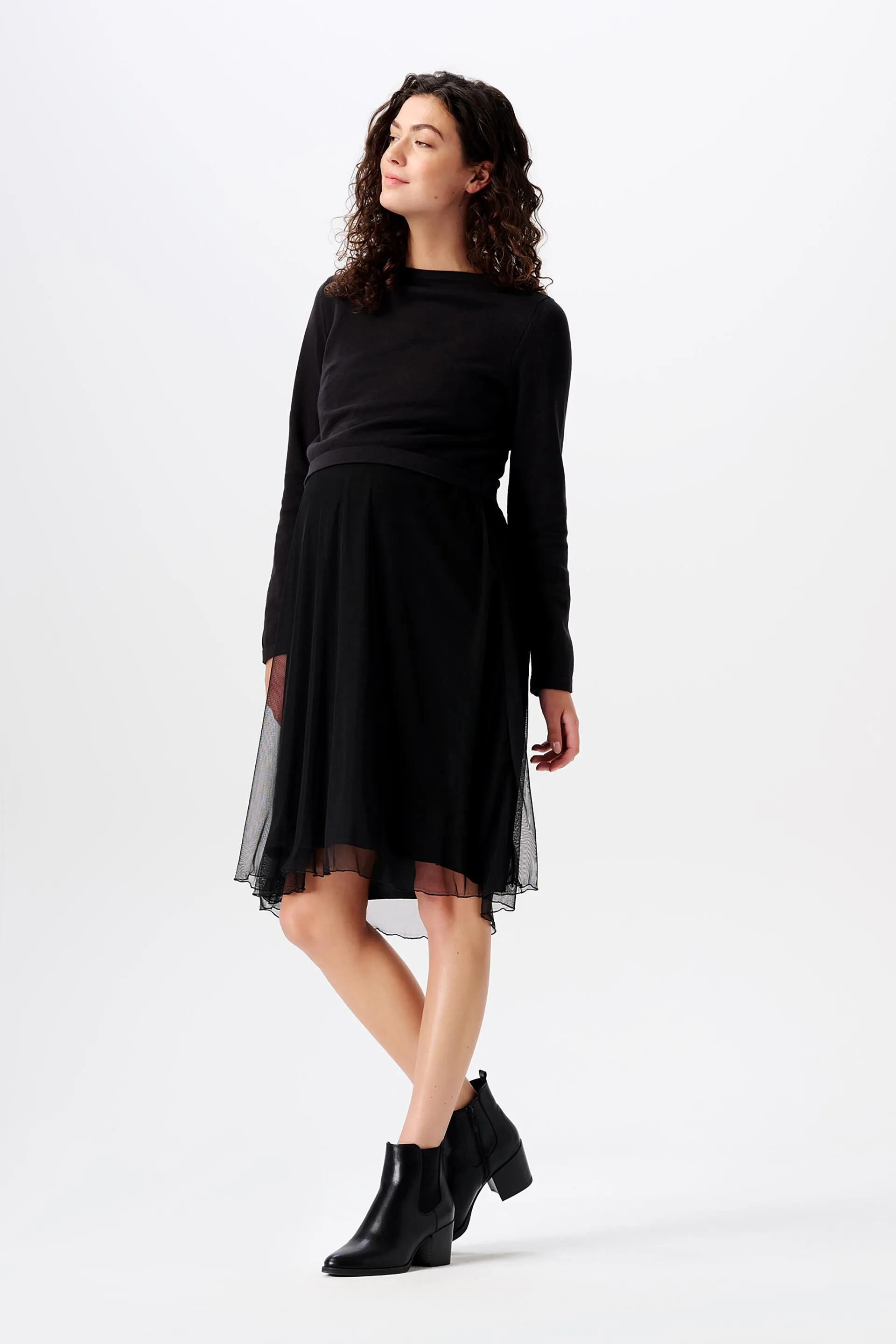 MATERNITY Abito in maglia da allattamento
