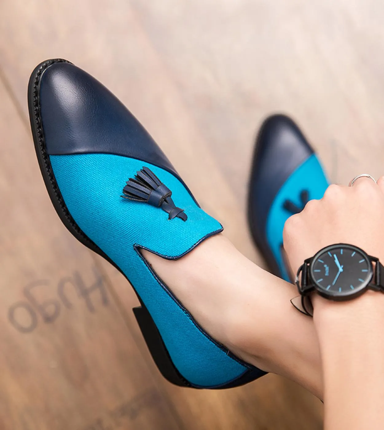 Mocassini eleganti casual da uomo Fashion Club Scarpe da uomo per il tempo libero Slip on antiscivolo Scarpe da ballo Abiti lung