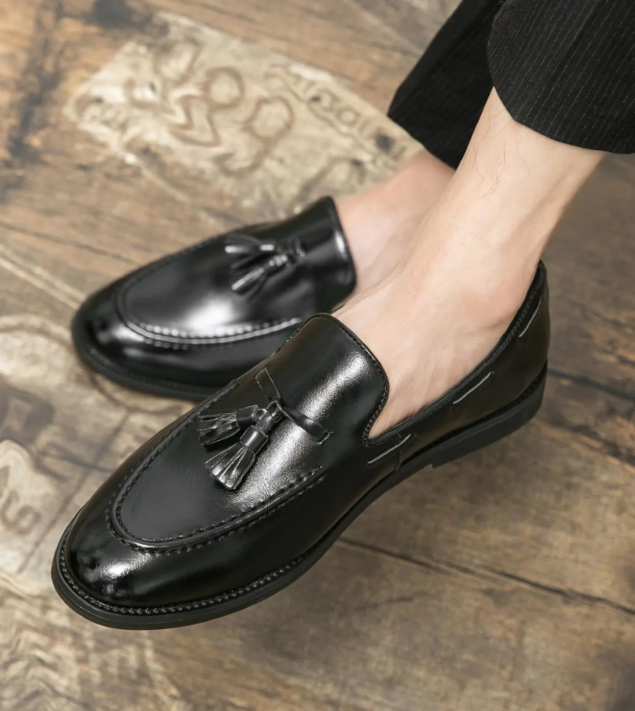 Mocassini Penny casual da uomo classici di alta qualità Scarpe da guida Moda uomo Comode scarpe in pelle da uomo Abito pigro con