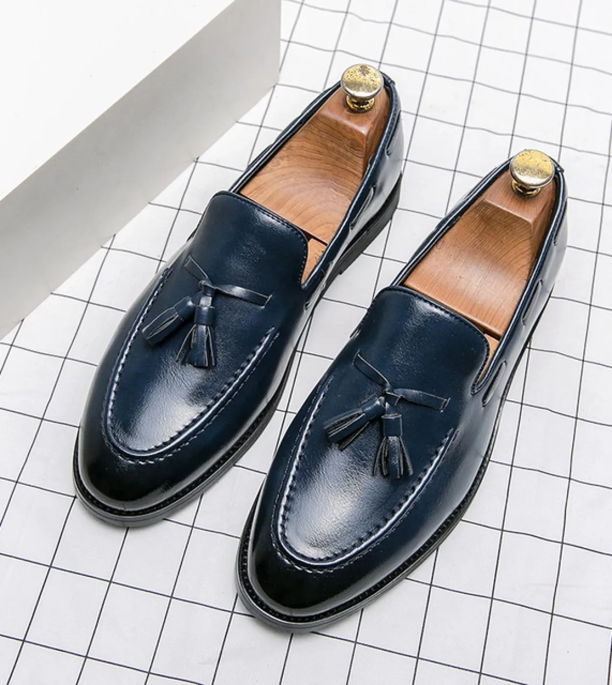 Mocassini Penny casual da uomo classici di alta qualità Scarpe da guida Moda uomo Comode scarpe in pelle da uomo Abito pigro con