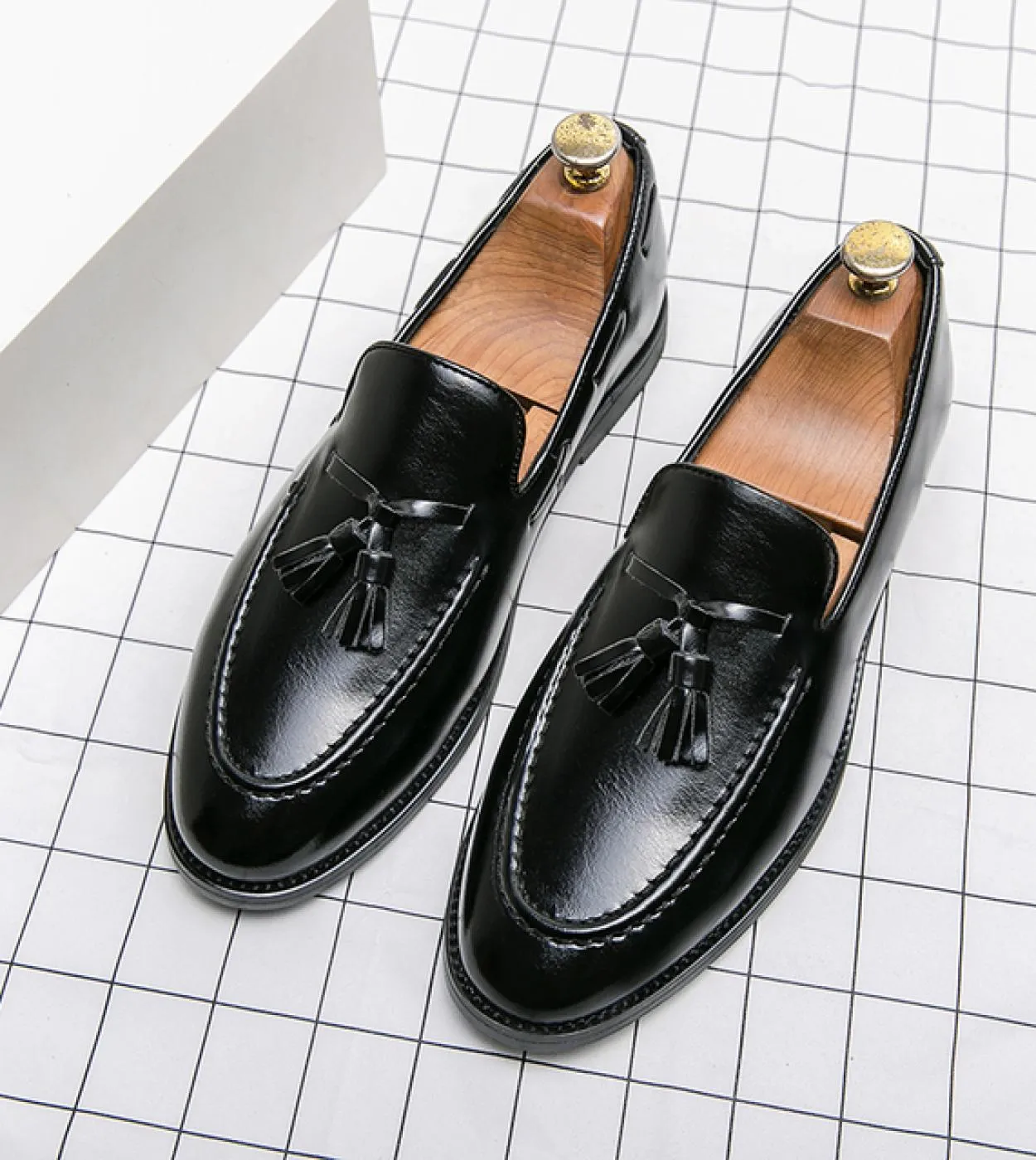 Mocassini Penny casual da uomo classici di alta qualità Scarpe da guida Moda uomo Comode scarpe in pelle da uomo Abito pigro con