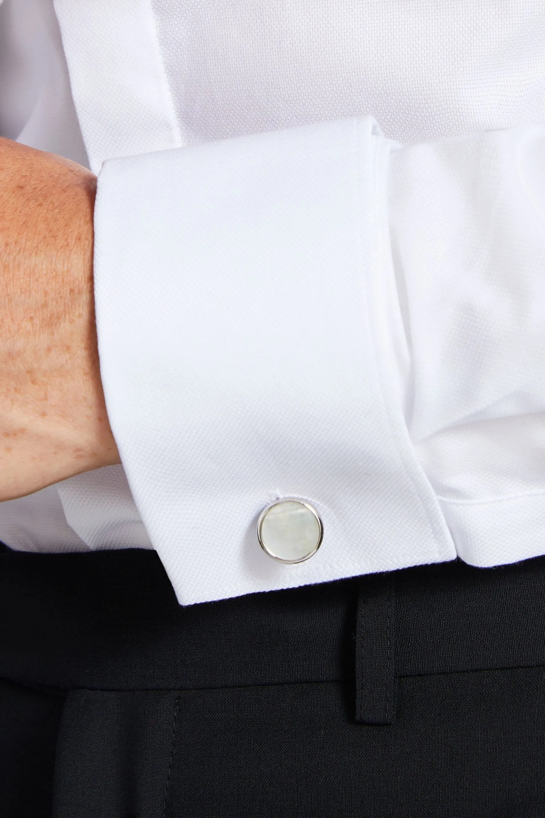 MOSS Vestibilità attillata / Slim - Camicia elegante con abbottonato nascosto