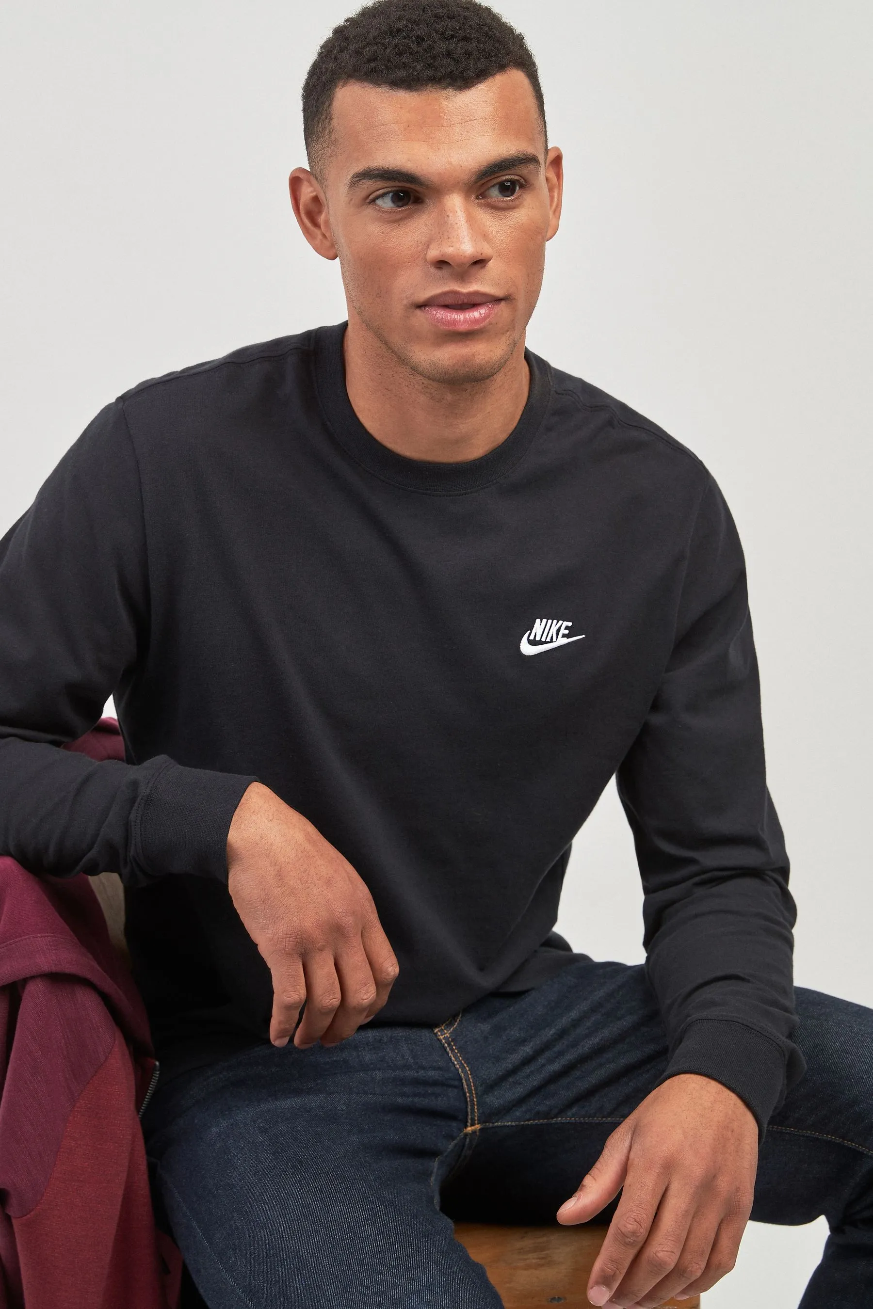 Nike Club - Maglia a maniche lunghe