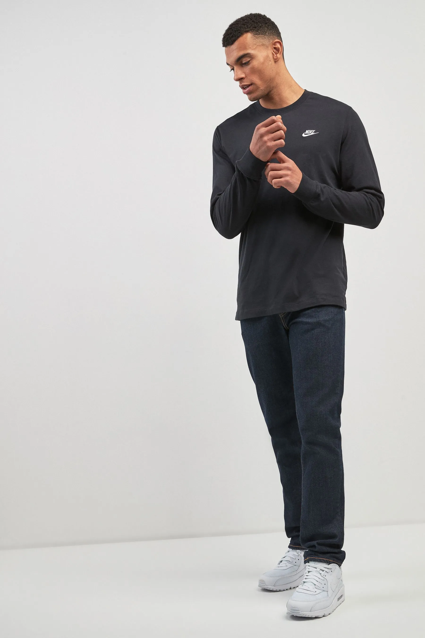 Nike Club - Maglia a maniche lunghe