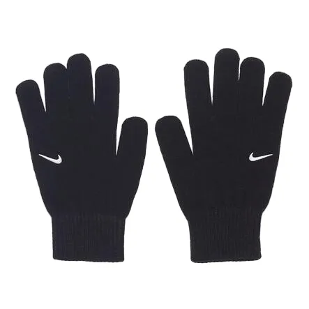 Nike guanto con logo Swoosh Knit N1000667010 nero