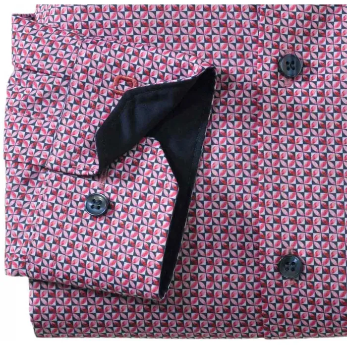 OLYMP n. Camicia da lavoro super slim Six Rosso