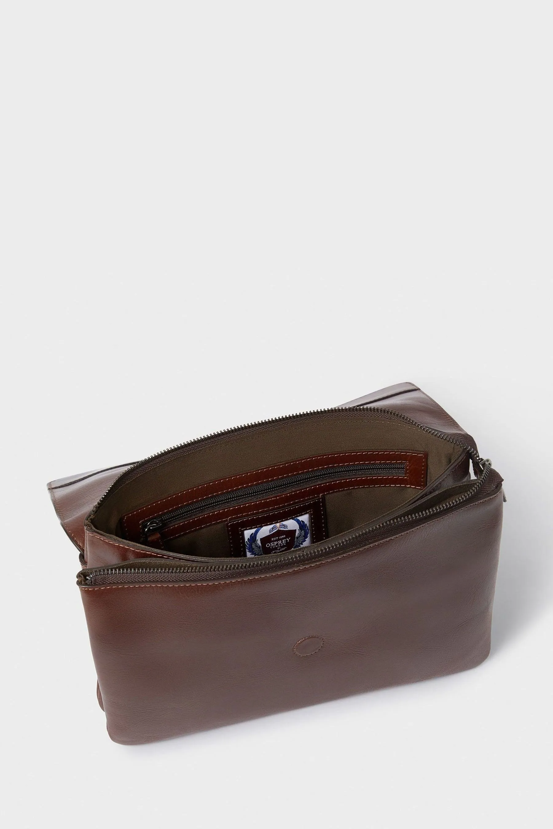 Osprey London The Saddle - Pochette tecnica in pelle