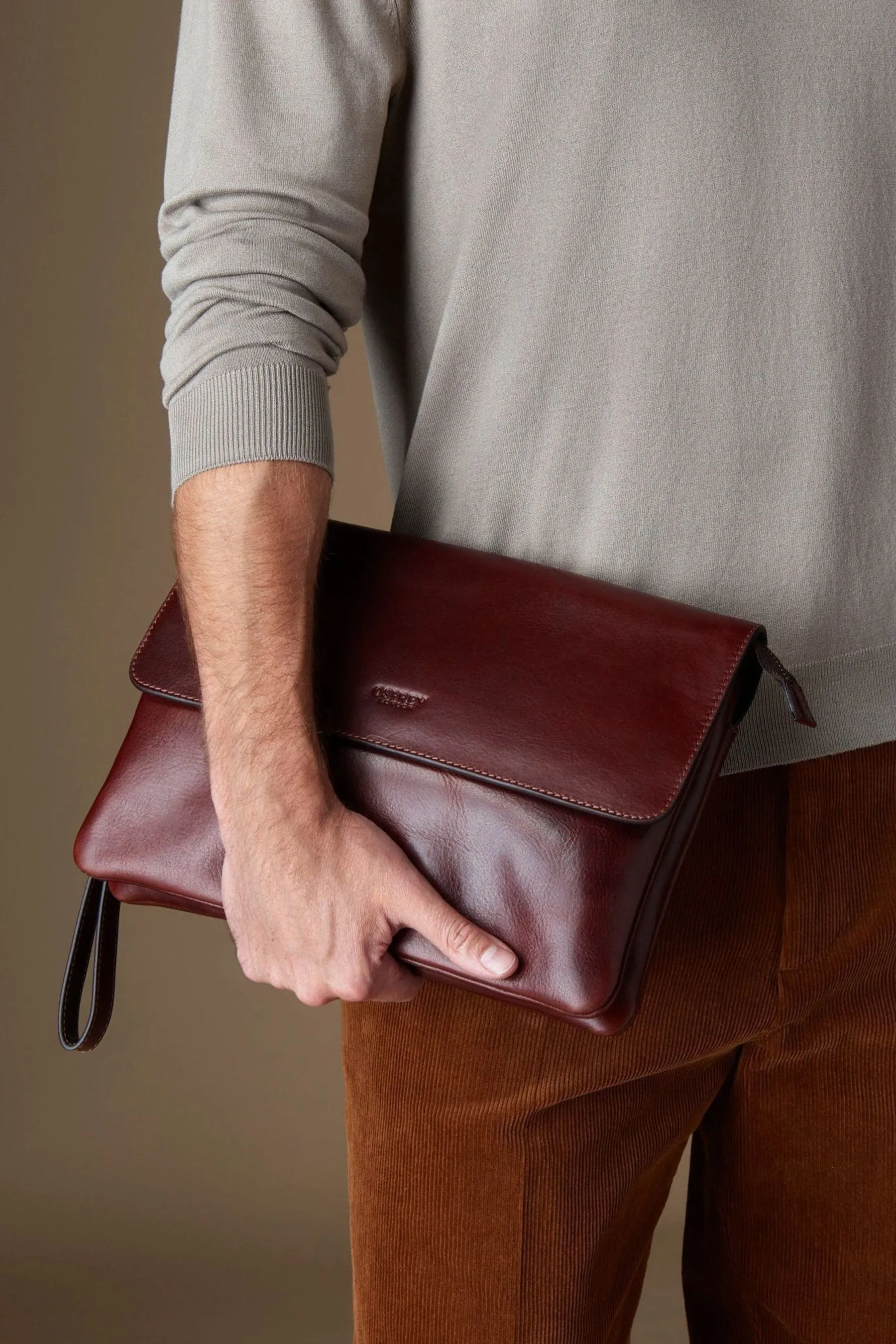 Osprey London The Saddle - Pochette tecnica in pelle