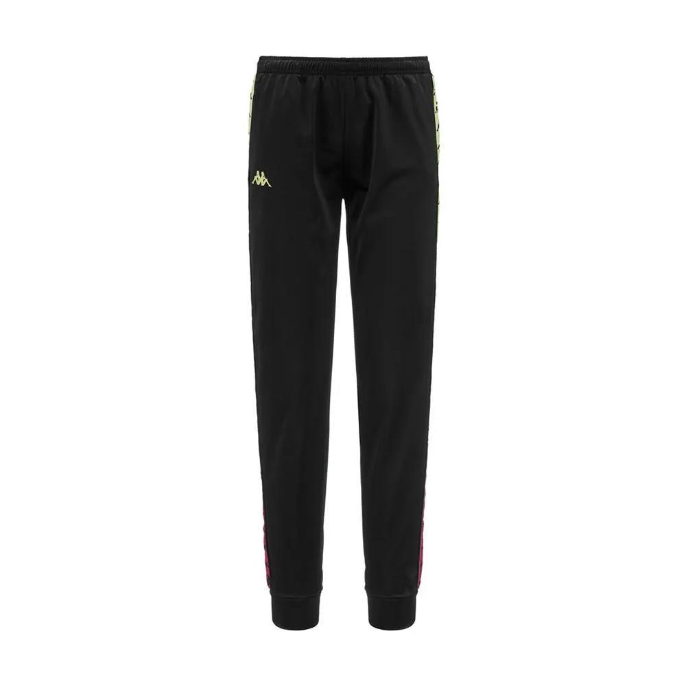  PANTAFELPA KAPPA. NERO/FUCSIA/LIME 