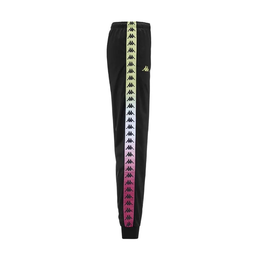  PANTAFELPA KAPPA. NERO/FUCSIA/LIME 