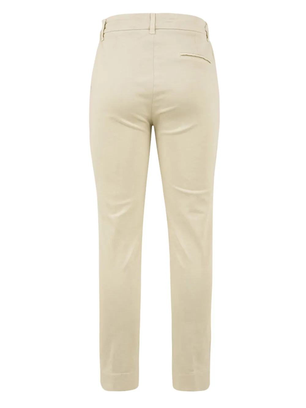 Pantalone bianco dritto da Donna con passanti