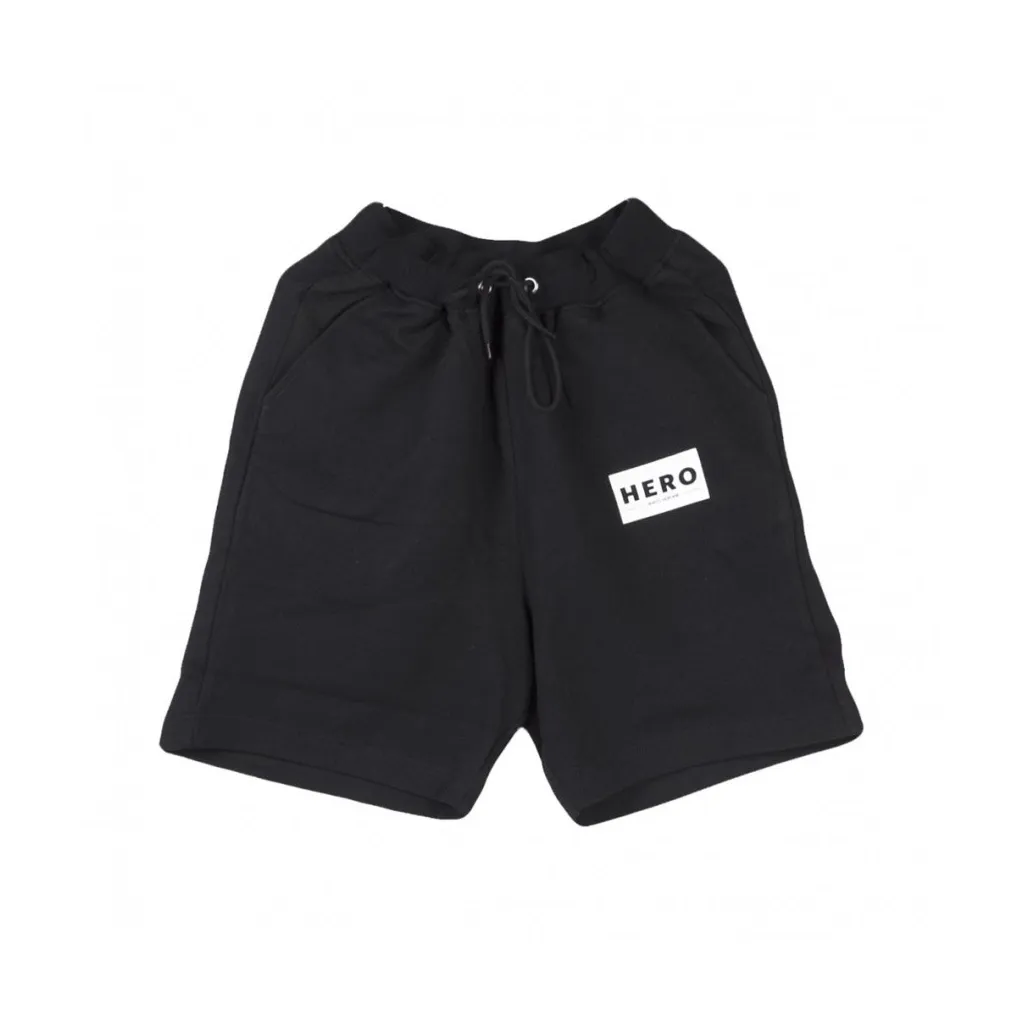 PANTALONE CORTO HERO PATCH BLACK