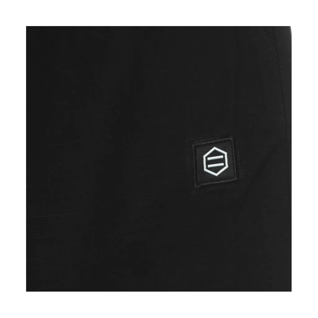 pantalone lungo uomo jogger ripstop BLACK