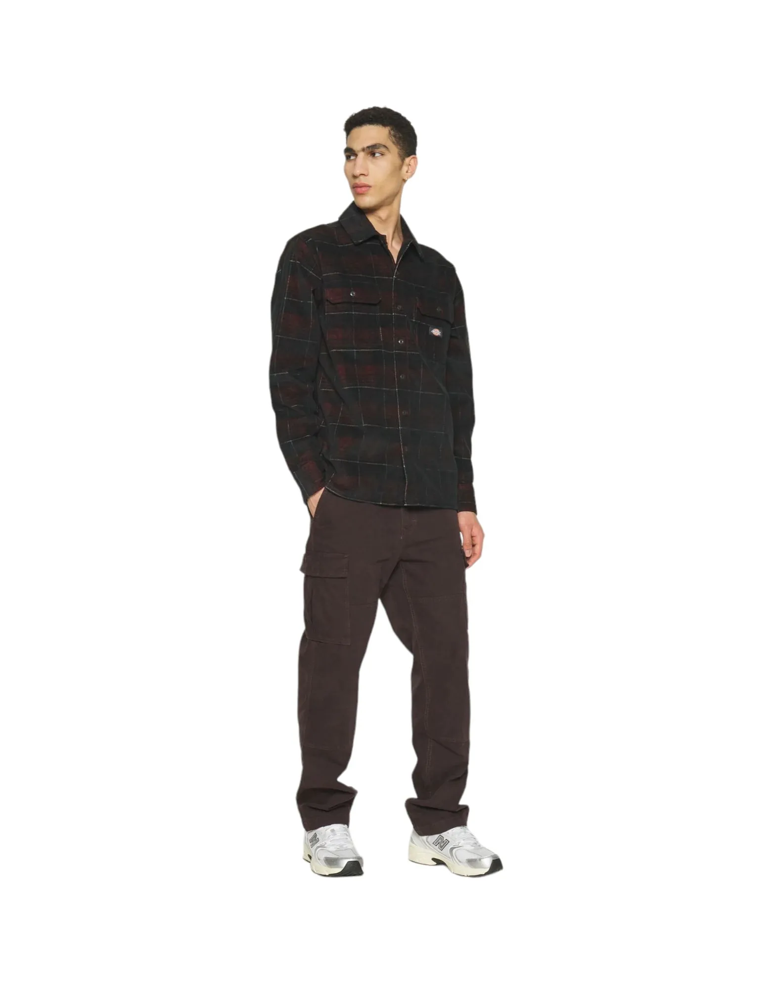 Pantaloni Johnson Cargo Uomo Dark Brown
