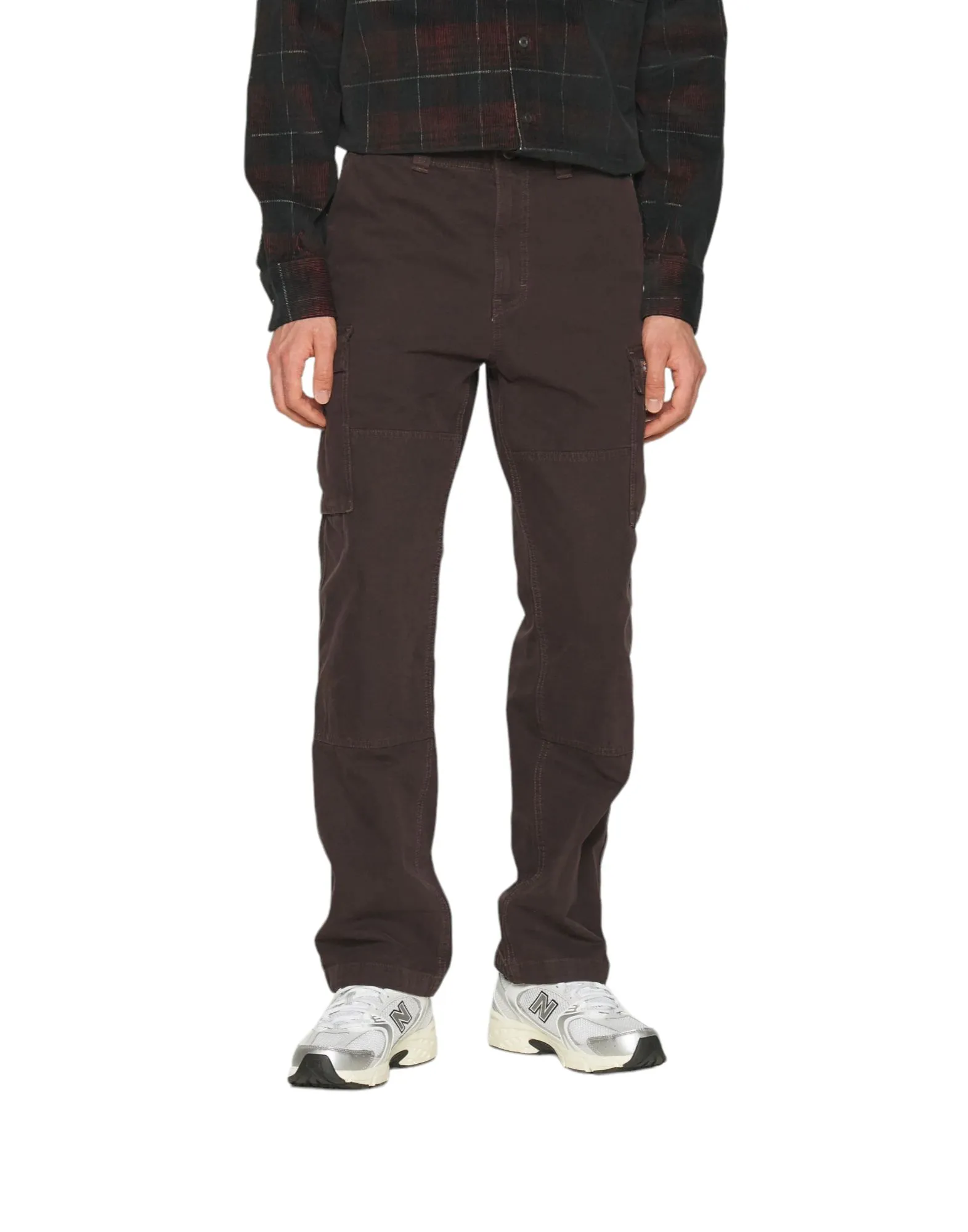 Pantaloni Johnson Cargo Uomo Dark Brown