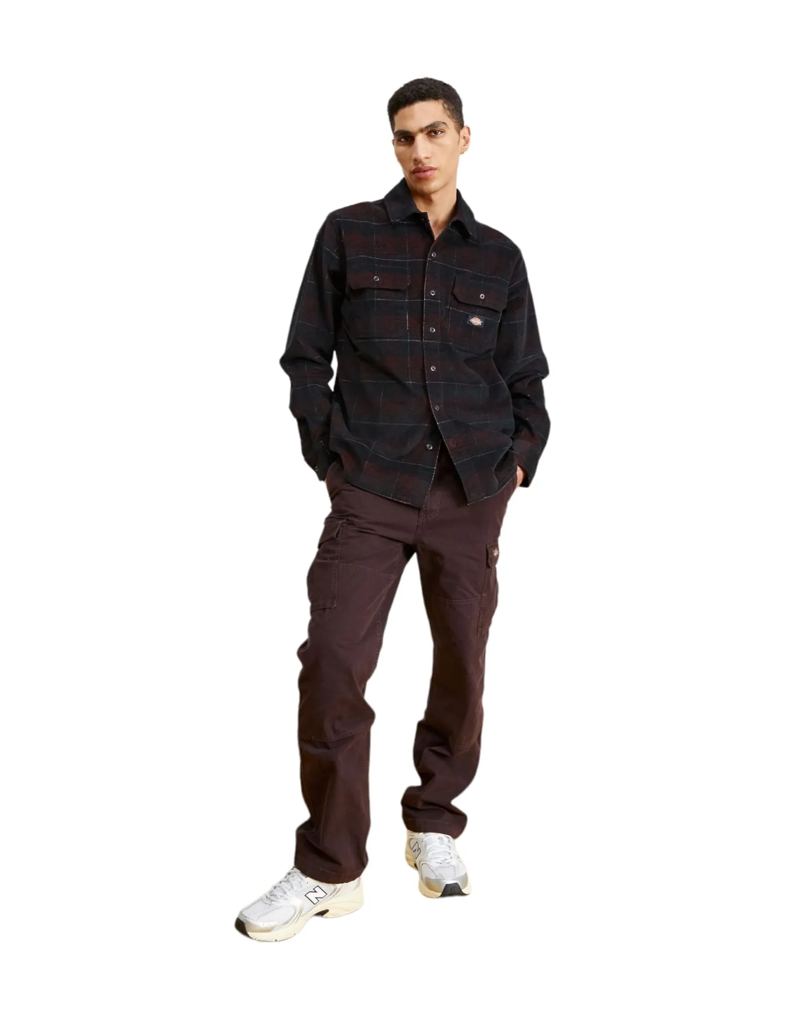 Pantaloni Johnson Cargo Uomo Dark Brown