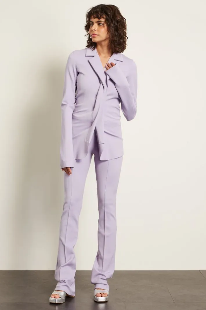 Pantaloni slim in jersey