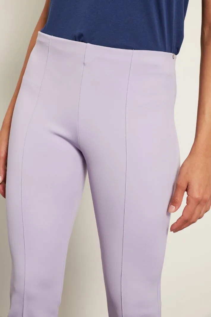 Pantaloni slim in jersey