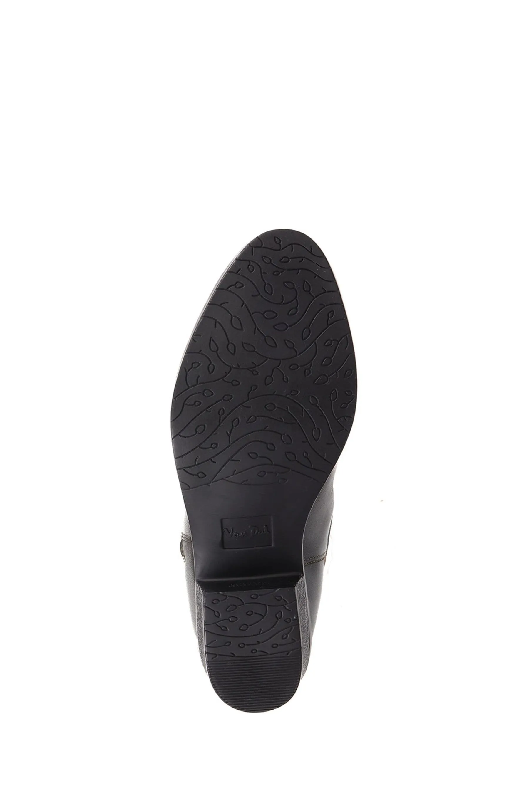 Pavers - Nero - Chelsea Stivali in pelle con tacco