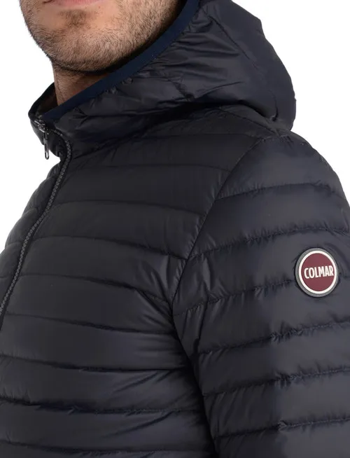 Piumino con cappuccio Colmar Originals Urban blu