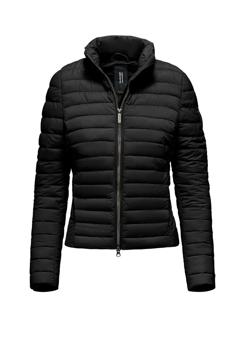 Piumino corto leggero in nylon stretch bomboogie