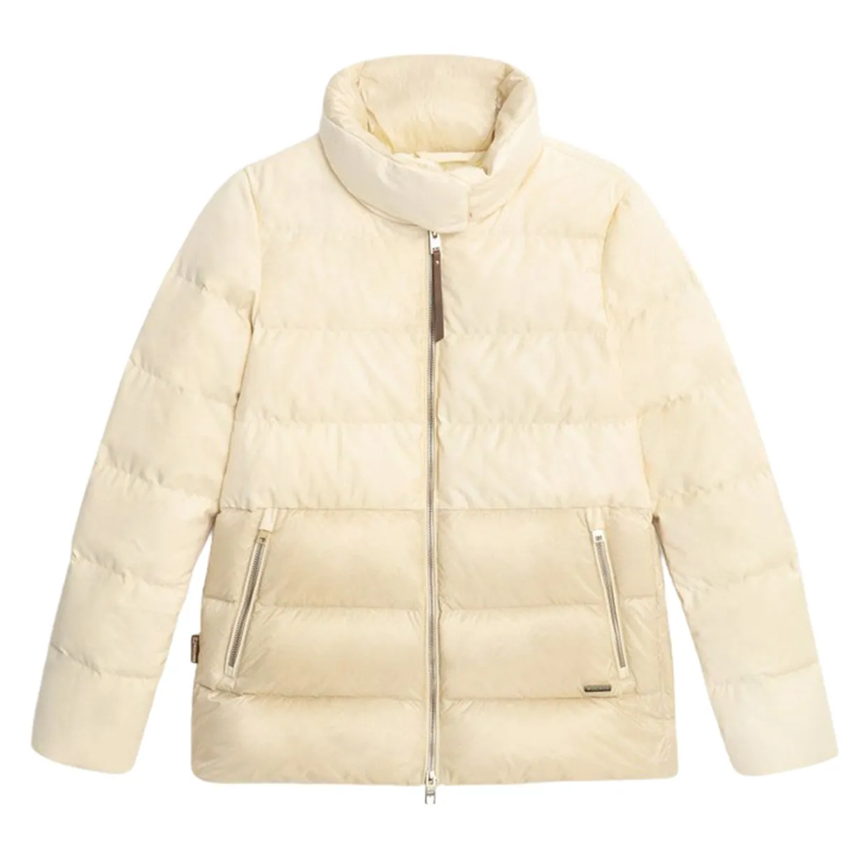 Piumino Donna Woolrich Luxe Puffy Jacket Avorio