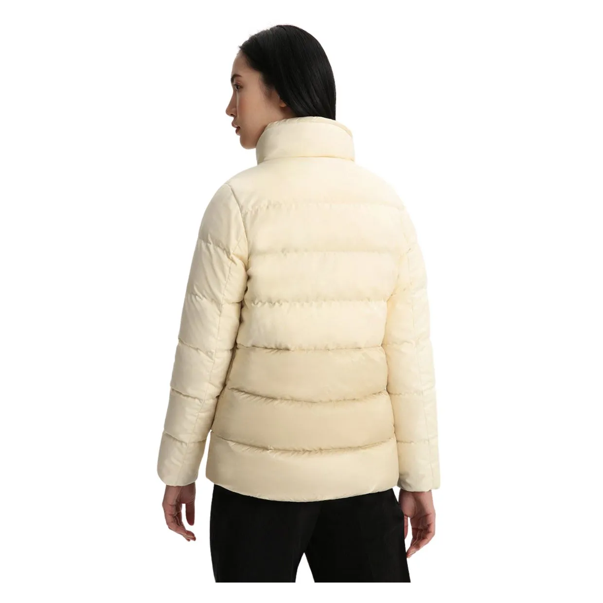 Piumino Donna Woolrich Luxe Puffy Jacket Avorio
