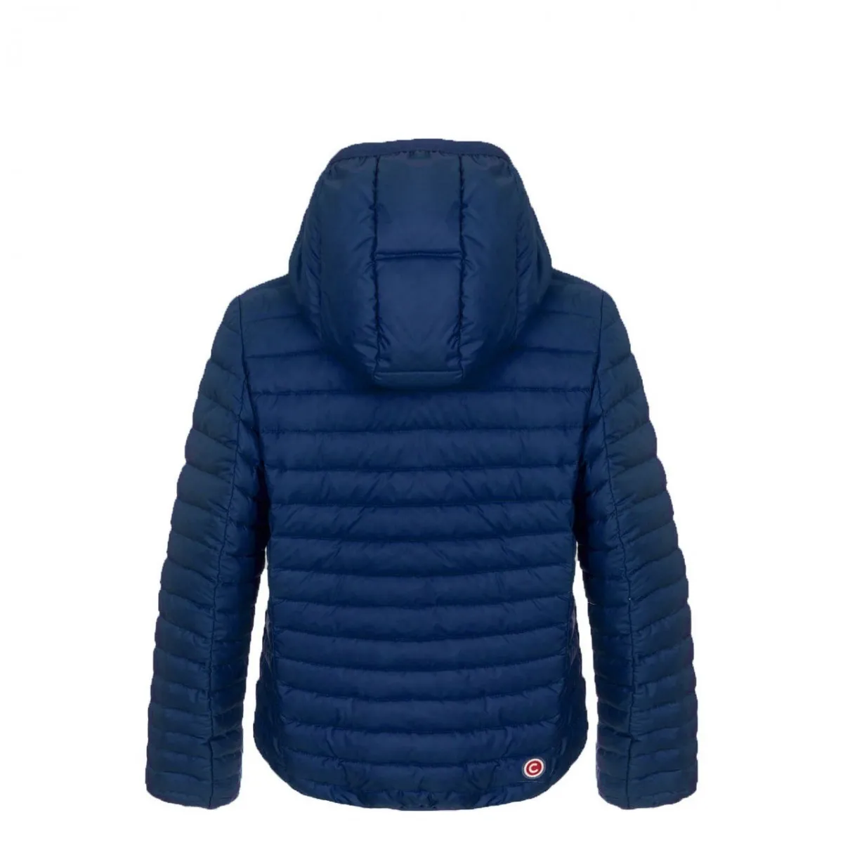 Piumino Semilucido Con Cappuccio Concrete Bambino, Blu