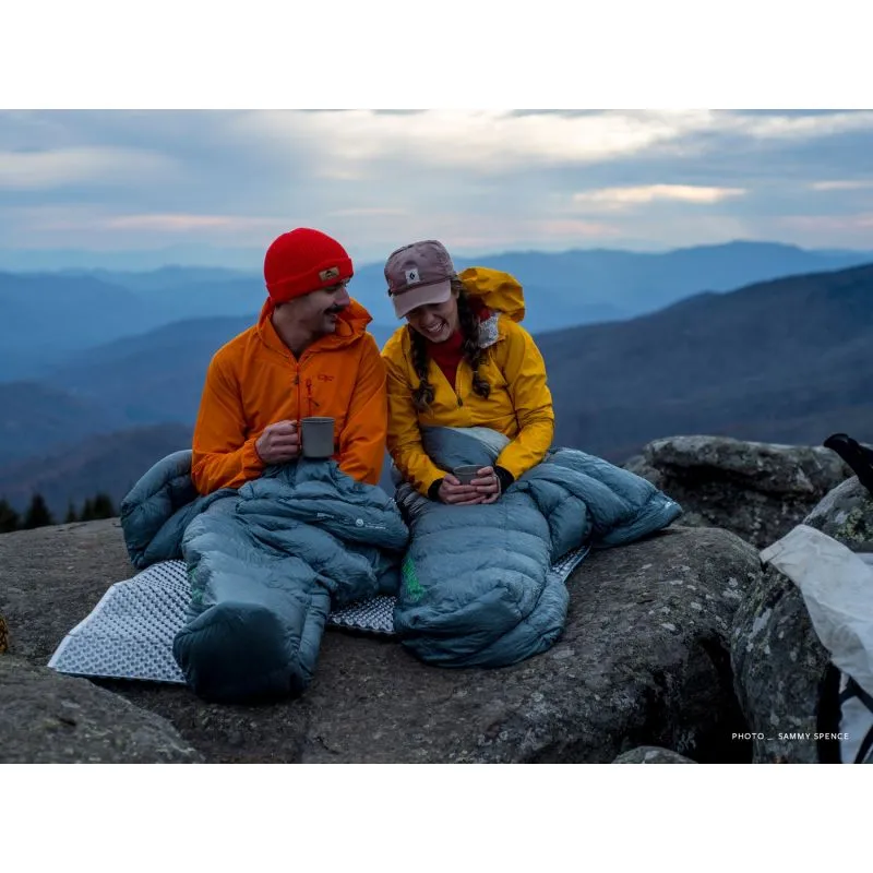 Piumino Thermarest Vesper 45f/7c Long (Storm)