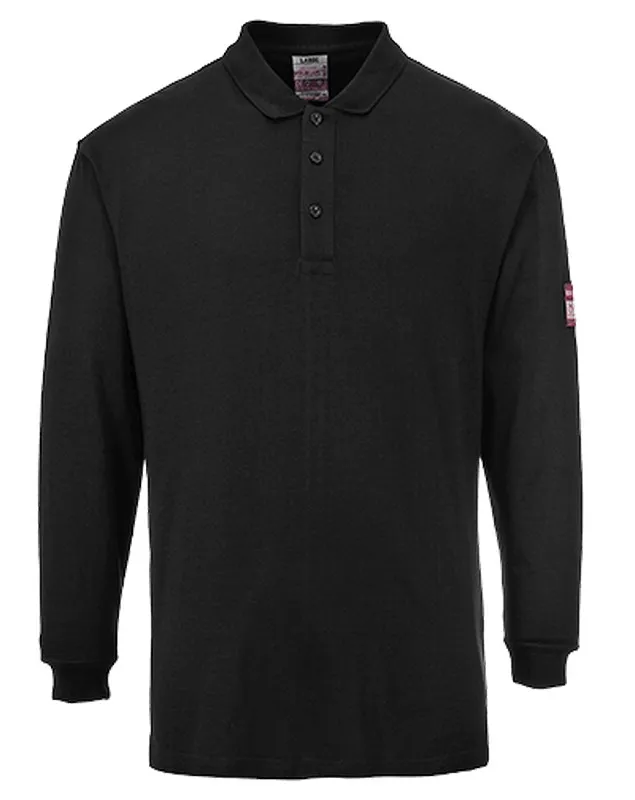 Polo manica lunga antistatica ignifuga