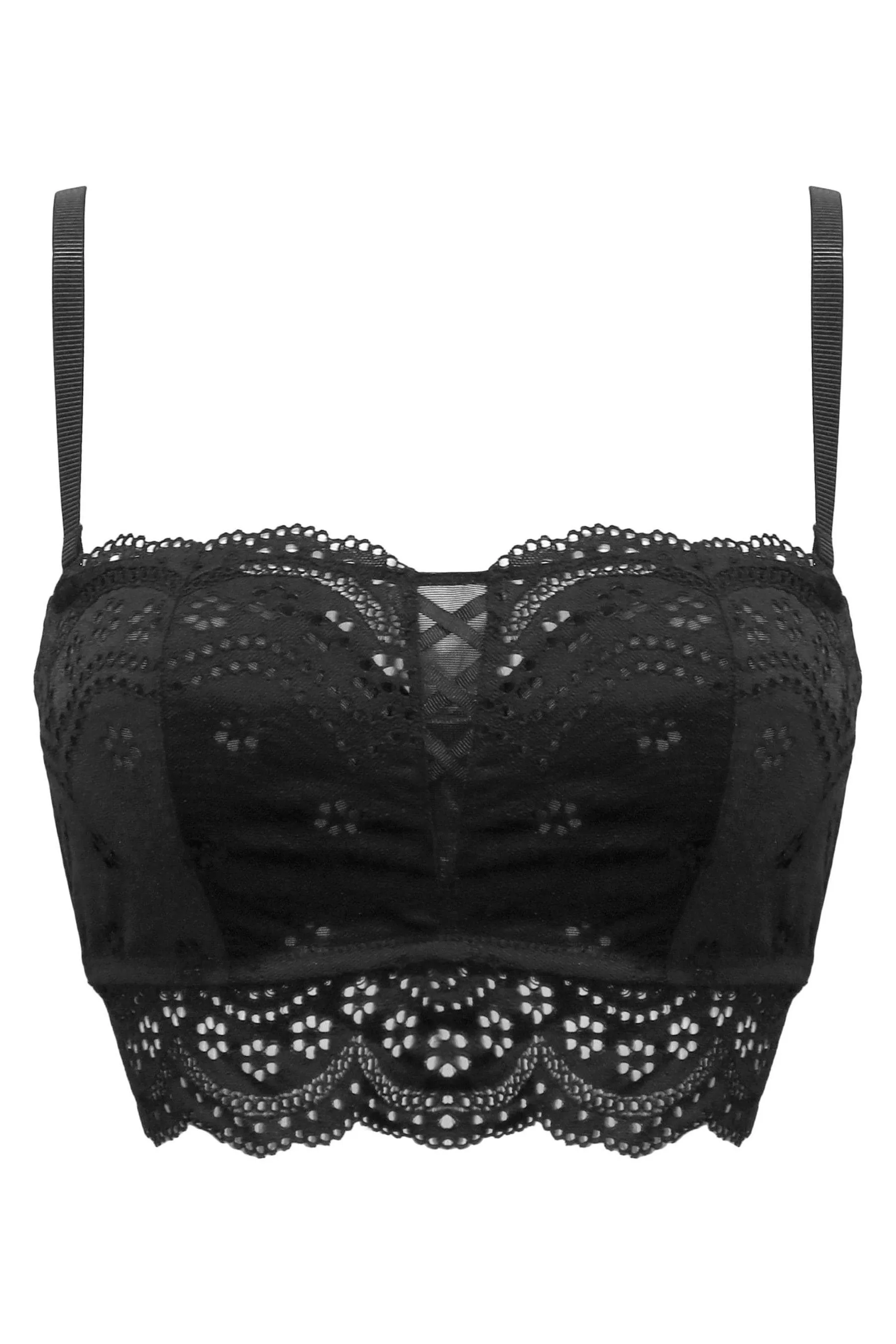 Pour Moi - Reggiseno lungo senza spalline