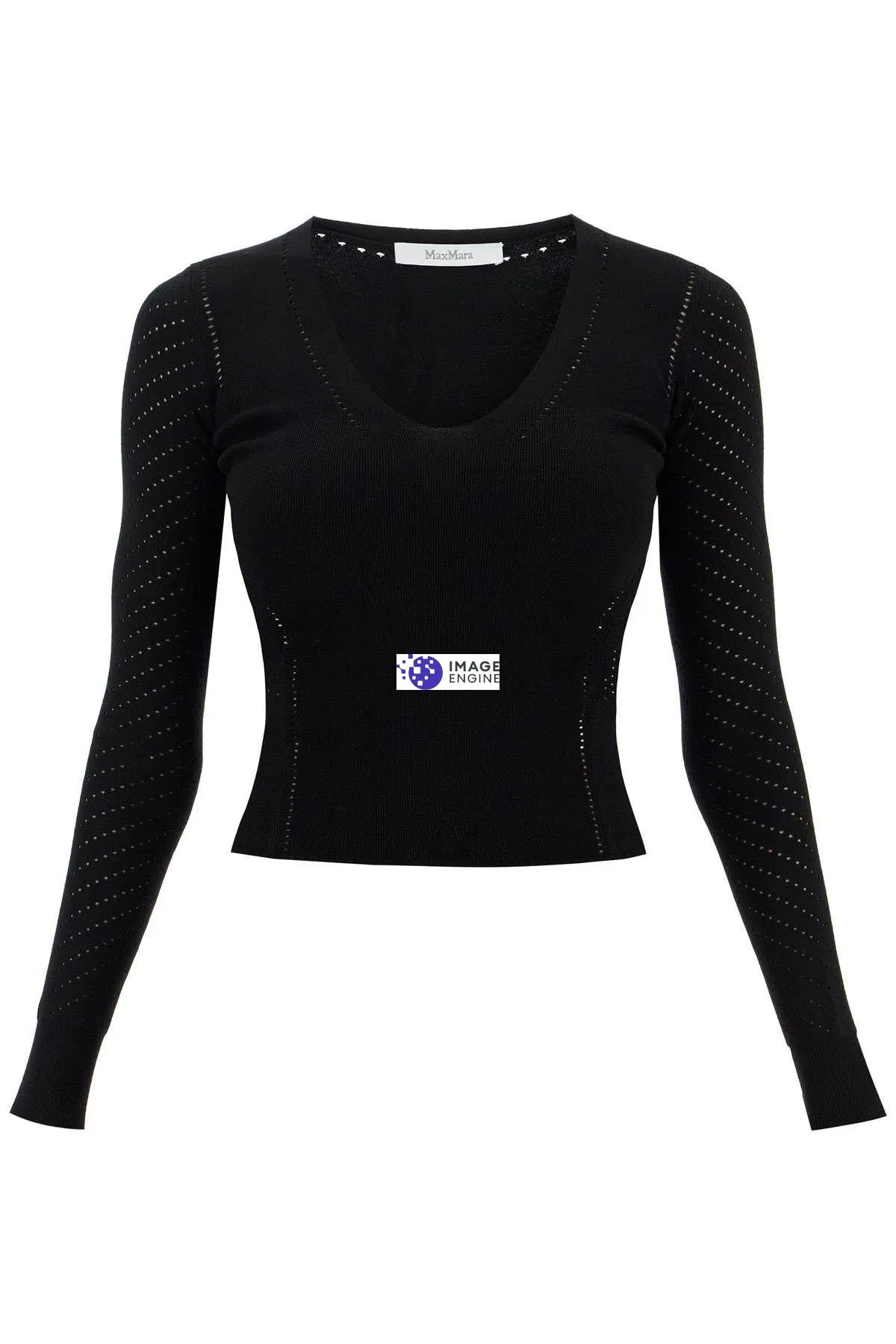 Pullover con dettagli traforati 'Nadar'