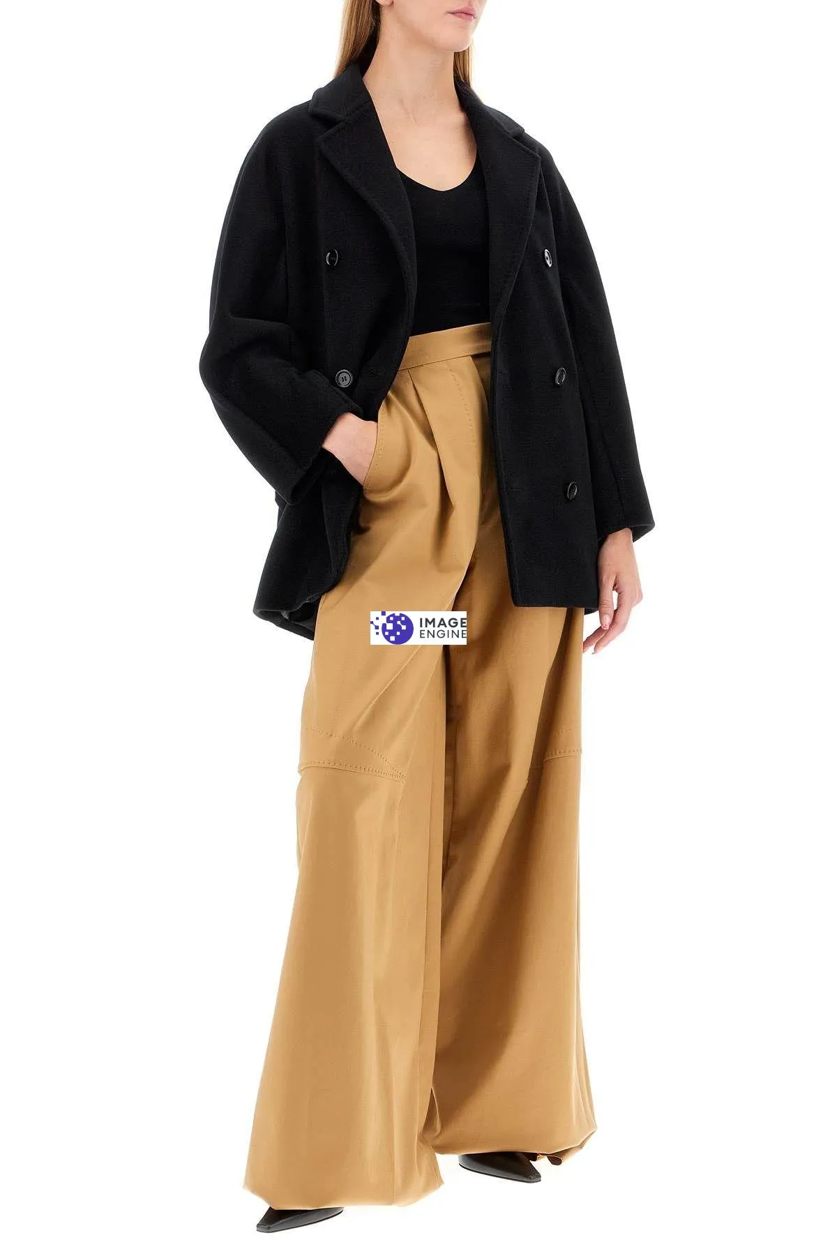 Pullover con dettagli traforati 'Nadar'