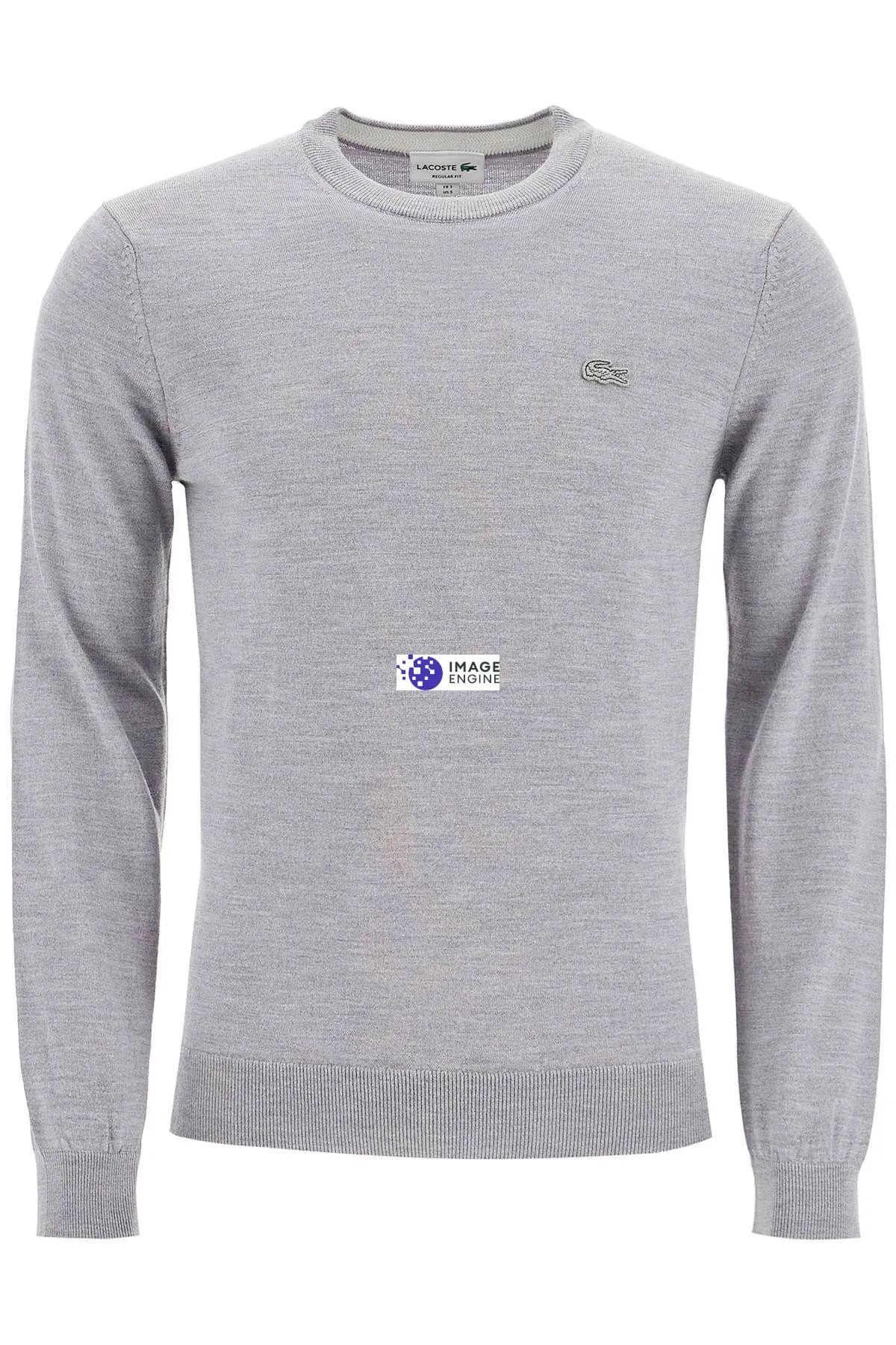 Pullover girocollo in lana