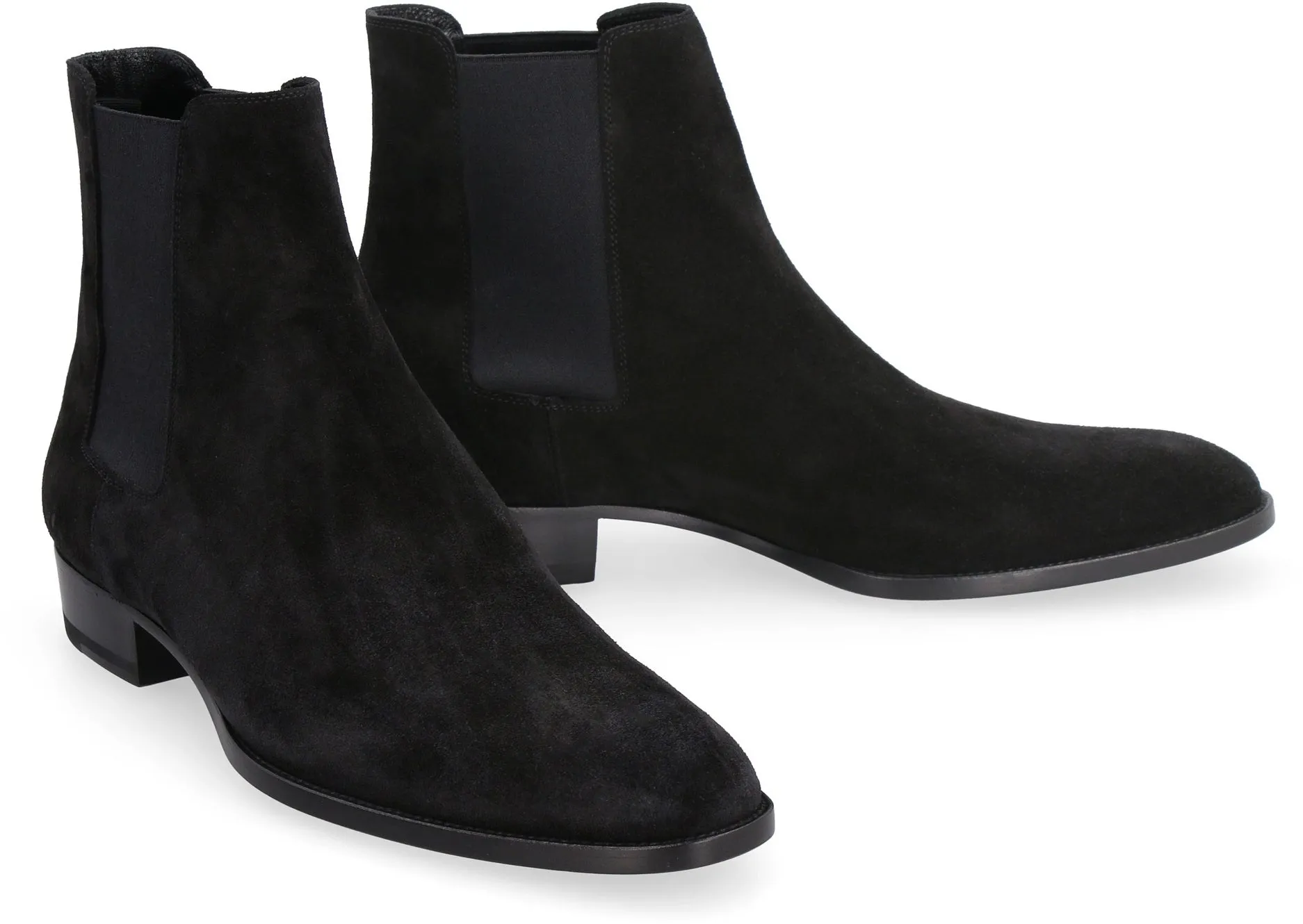 Saint Laurent Chelsea boots Wyatt 30 in suede