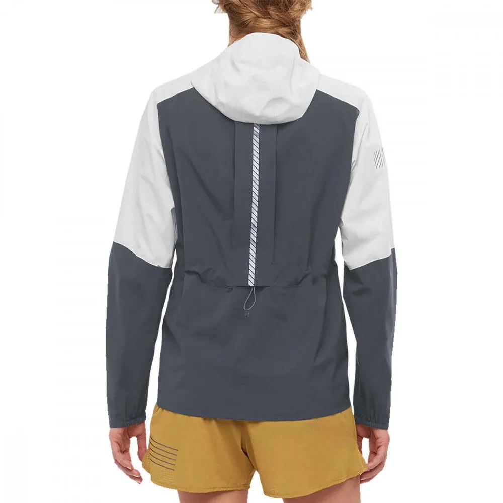 SALOMON GIACCA CON CAPPUCCIO BONATTI TRAIL DONNA