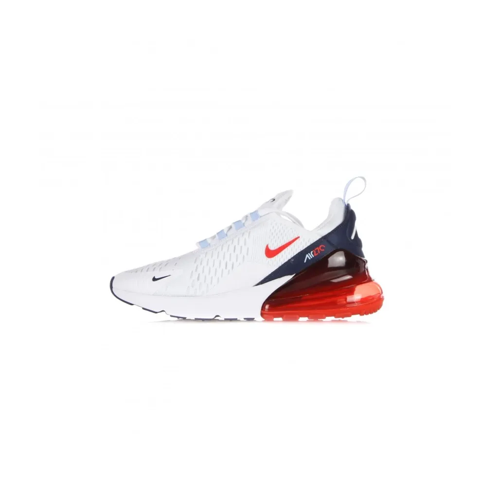 scarpa bassa uomo air max 270 WHITE/CHILE RED/MIDNIGHT NAVY