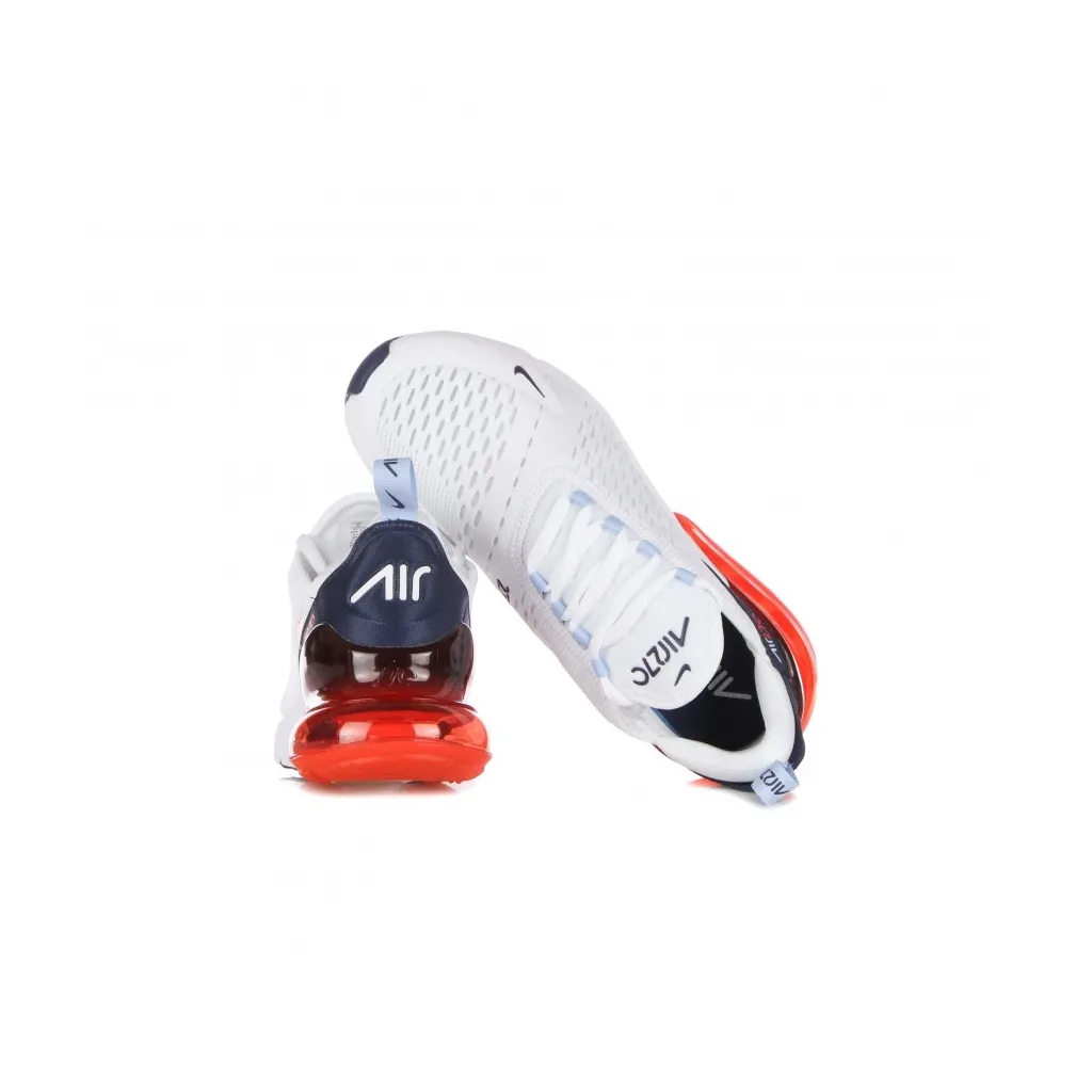 scarpa bassa uomo air max 270 WHITE/CHILE RED/MIDNIGHT NAVY