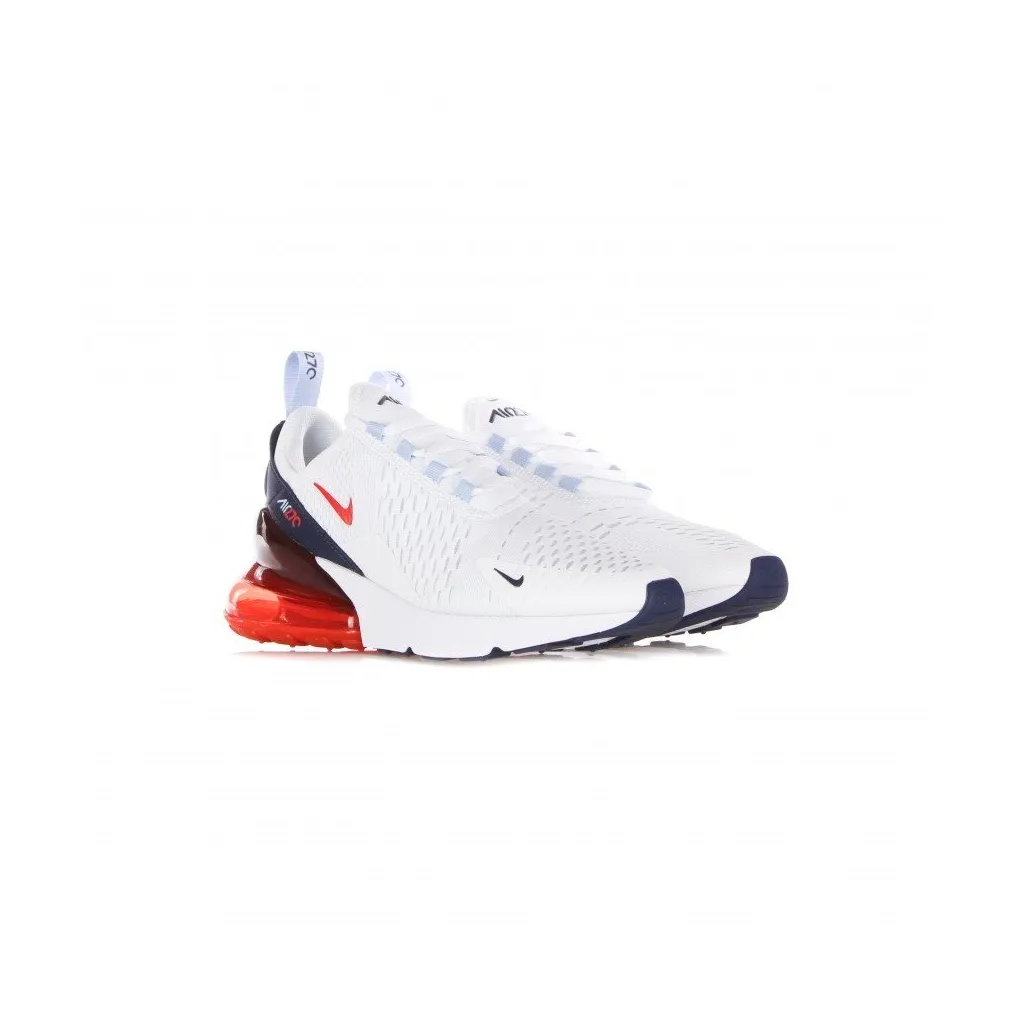 scarpa bassa uomo air max 270 WHITE/CHILE RED/MIDNIGHT NAVY