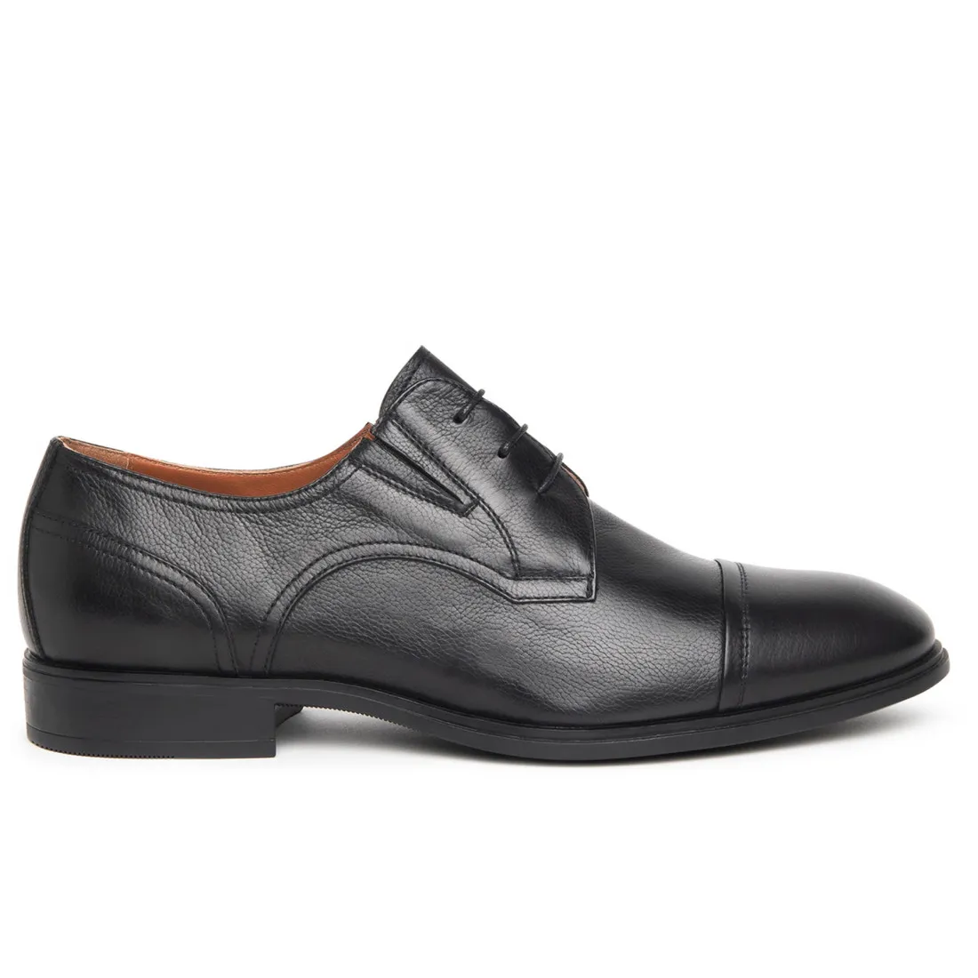 Scarpa derby elegante da uomo NeroGiardini in pelle nera