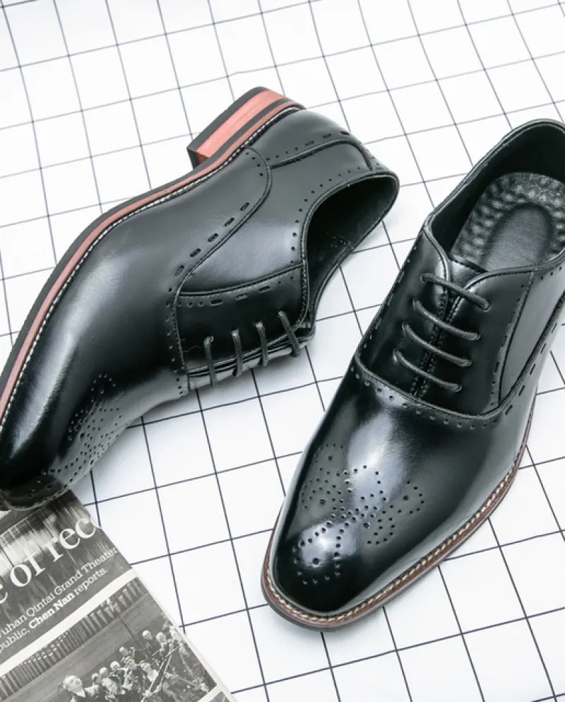 Scarpe classiche in pelle con motivo vintage in pelle verniciata Mocassini da uomo in pelle Slip On Flats Mocassino fatto a mano