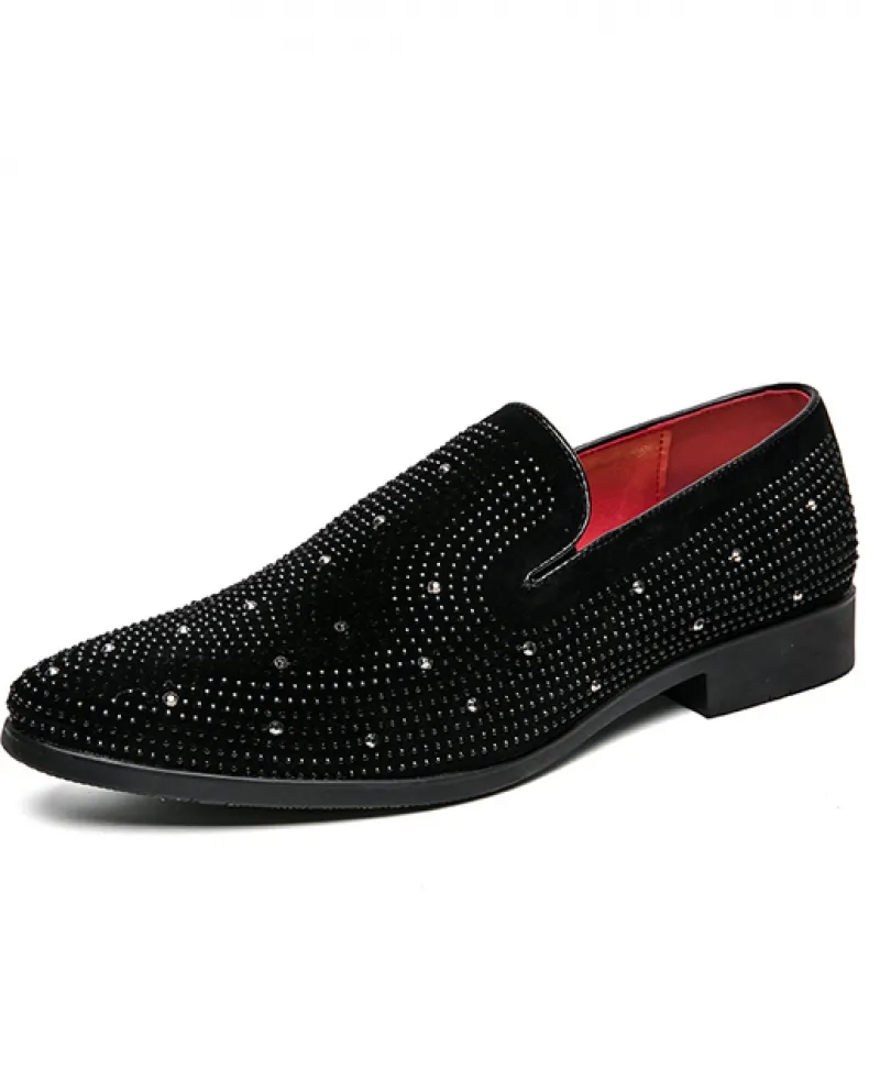Scarpe di marca Mens Slip On Scarpe da discoteca Mocassini classici in pelle da uomo Modelli da uomo Scarpe casual da uomo Mocas