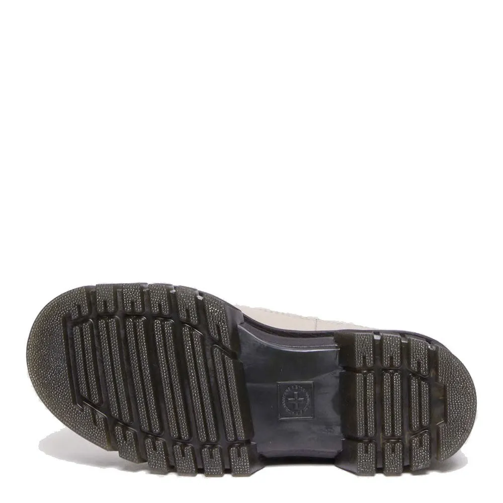 Scarpe Donna DR. MARTENS Stivali Chelsea Platform linea Audrick Tall in Pelle Nappa Lux Vintage Taupe