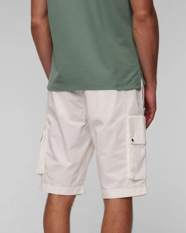 Shorts bianchi cargo da uomo C.P. Company