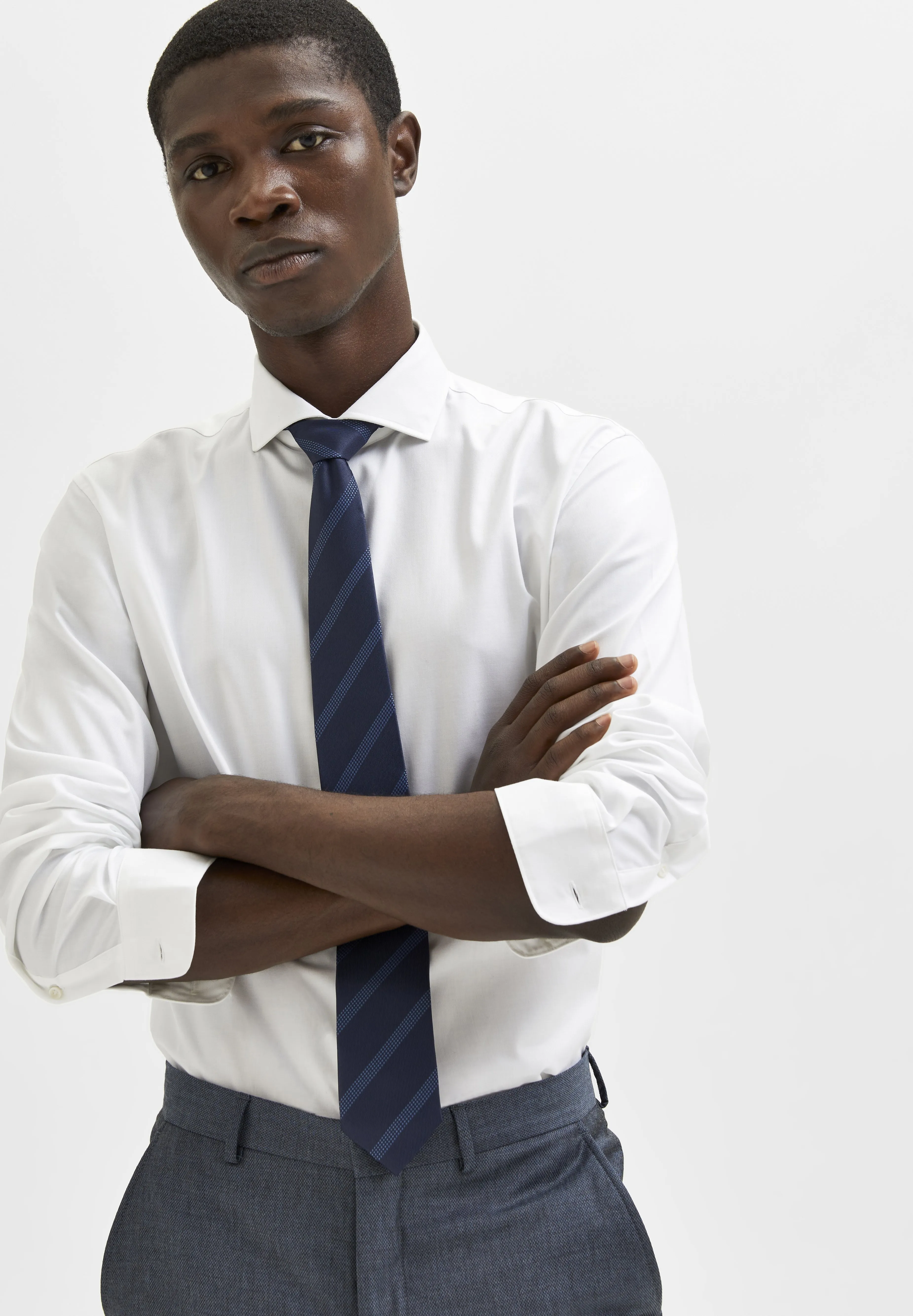 SLHSLIMETHAN CUT AWAY - Camicia elegante