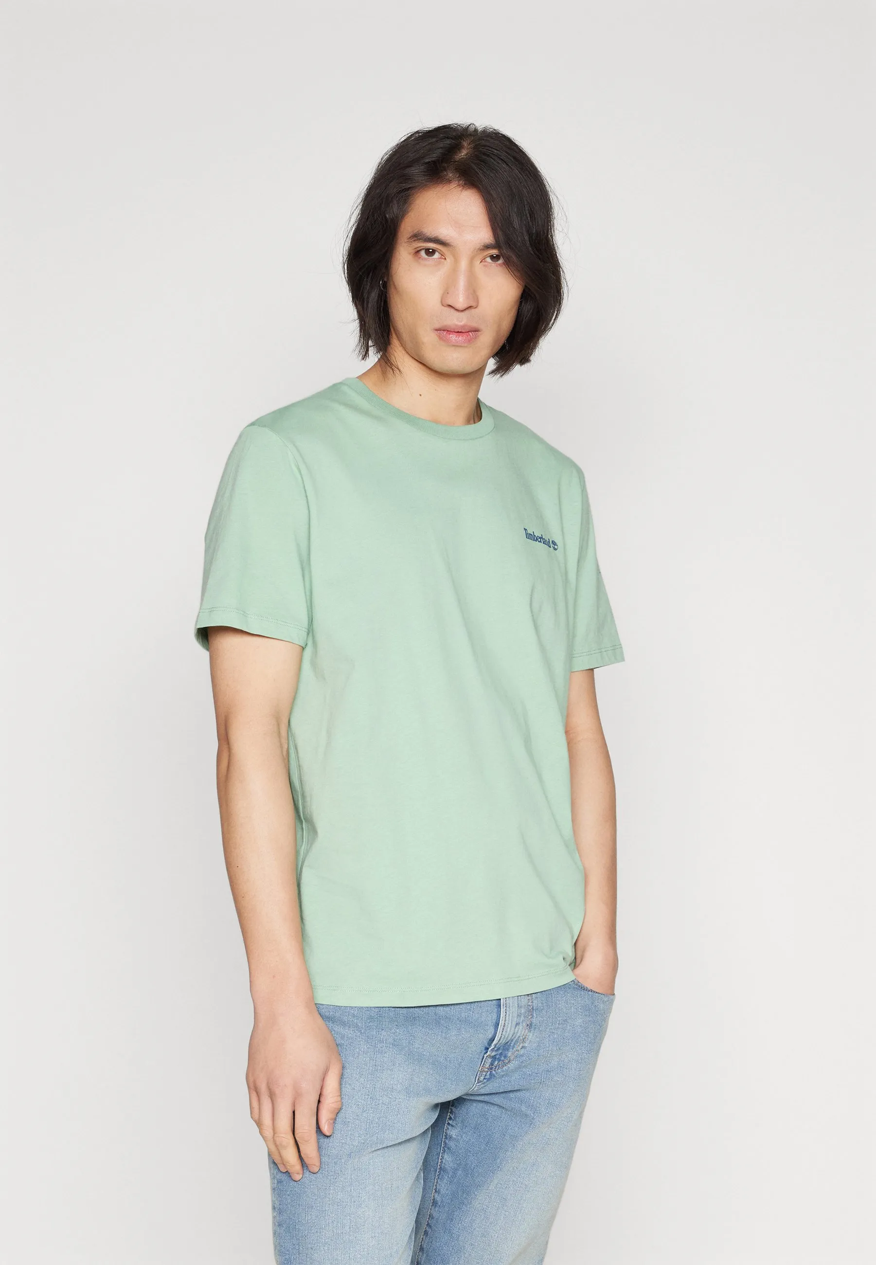 SMALL LINEAR LOGO PRINT TEE - T-shirt con stampa
